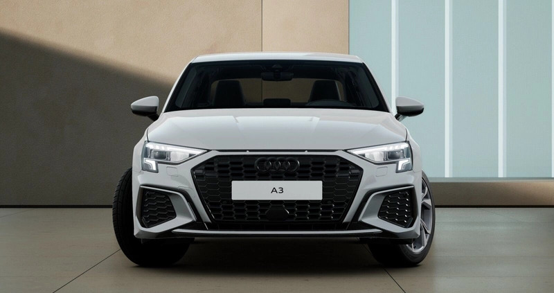 Audi A3 cena 143525 przebieg: 4, rok produkcji 2024 z Grudziądz małe 79